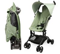 Looping Squizz Mini - Urban Baby Stroller - Fast Folding Ultra Compact Carry Bag, Canopy | Green