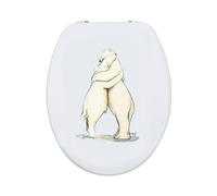 Looprints | Bear Hug | Toilet Seat (Polar Bear) | Bathroom Decor | Home Decor | New Home Gifts, Gifts for Mum & Dad, Fun Animal Gifts for The Home.