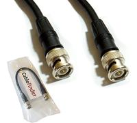 Loops 0.15m Short/Patch BNC CCTV Video Cable/Lead - Plug to Male Security Camera DVR