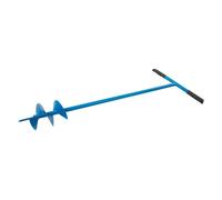 Loops 1.1m Steel Hole Auger 5" / 127mm Post Pole Diameter Tool Digging Turning Soil