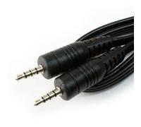 Loops 1.8m 3.5mm 4 Pole Male Jack Plug Cable/Lead - AV Car DVD/TV Camera Camcorder 3 Ring