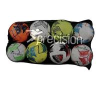 Loops 10 Ball Football Mesh Carry Sack Bag - Draw String Nylon - Holds 10X Size 5