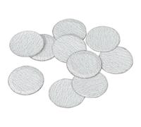Loops 10 PACK - 50mm Hook & Loop Mini Sanding Discs - 80 Grit Aluminium Oxide Sheet Loops Multicolor