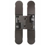 100 x 22mm Adjustable Medium Duty Concealed Hinge Brass Bronzed Internal Door