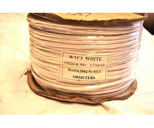 Loops 100m BT Telephone Extender Cable - 3 Pair 6 Way/Core Lead - Multicore/Multiline Wire Reel - Install/Make Phone Extension Slave Line