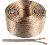 Loops 100m Quality Speaker Cable 2.5mm 14 AWG Wire Reel Drum Amp HiFi Loud CCA Strands Loops Multicolor