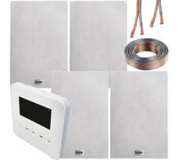 Loops 100W Bluetooth Wall Mounted Amplifier & 4X 140W Slim In Wall Speaker Kit