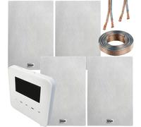 Loops 100W Bluetooth Wall Mounted Amplifier & 4x 140W Slim In Wall Speaker Kit