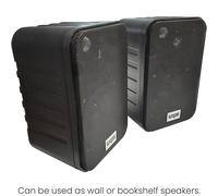 Loops 100W WiFi & Bluetooth Wall Mounted Amplifier & 4x 70W Black Wall Speakers System Loops Black