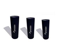 Loops 10Kg Junior Rugby Tackle Bag - 122X36Cm Black Padded Training Dummy Hold Straps