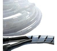 Loops 10m Cable Tidy - Wire Binding Spiral Wrap - 12-20mm