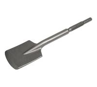Loops 110 x 460mm Clay Breaker Spade Bit - Kango 900 - Impact Demolition Chisel in Metallics Loops Metallics