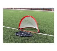 Loops 110 X 80Cm Pop Up Weighted Football Training Goal / Net - Portable Side Game