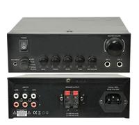 Loops 110W Mini Stereo Amplifier System Home Office Loud Speaker Karaoke Hi Fi Rca Aux