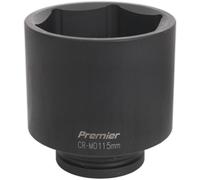 Loops 115mm Forged Deep Impact Socket - 1 Inch Sq Drive - Chromoly Wrench Socket Loops Multicolor