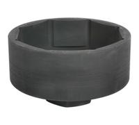 Loops 115mm Wheel Shaft Cover Nut Socket - 1" Sq Drive - 8 Pt Impact Bit - For Volvo Loops Multicolor