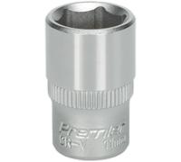 Loops 11mm Forged Steel Drive Socket - 1/4" Square Drive - Chrome Vanadium Socket in Metallics Loops Metallics
