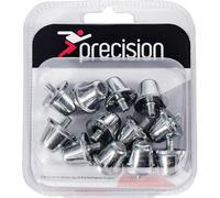 Loops 12 PACK 21mm Alloy Rugby Union Boot Studs - Screw-in Silver Grass Shoe Grips