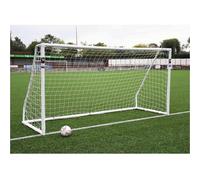 Loops 12 X 6 Feet Match Approved Football Goal Posts & Net - All Weather Outdoor Rated