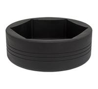 Loops 120mm Commercial 6 Point Impact Socket Bit - 1" Square Drive - Drop Forged Steel in Metallics Loops Metallics