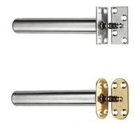 Loops 139mm Concealed Chain Spring Fire Door Closer - Satin Chrome Radius