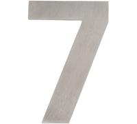 Loops 150mm Satin Stainless Steel Door Numeral - Number 7 Premium Quality Large House Sign
