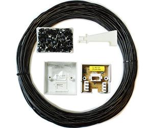 Loops 15M BT Extension Outdoor/External Cable/Lead Kit -Telephone Line Phone Broadband
