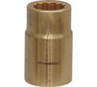 Loops 15mm Non-Sparking WallDrive Socket - 1/2" Square Drive - Beryllium Copper Loops Copper