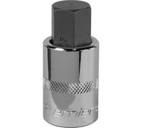 Loops 17mm Forged Hex Socket Bit - 1/2" Square Drive - Chrome Vanadium Wrench Socket Loops Multicolor