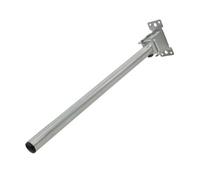 Loops 18” / 1.5ft Loft Attic Indoor TV Aerial Mounting Bracket - Dish Mount Pole/Mast