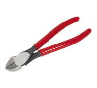 Loops 180mm Heavy Duty Side Cutters - Drop Forged Steel Precision Ground Cutting Edge in Metallics Loops Metallics