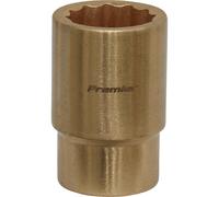 Loops 19mm Non-Sparking WallDrive Socket - 1/2" Square Drive - Beryllium Copper Loops Copper