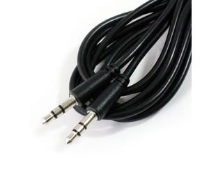 Loops 1m - 3.5mm Slim Micro Jack Headphone Cable - Plug to Plug Male Aux Auxiliary Lead