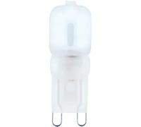 Loops 2.5W G9 LED Light Bulb - 200 Lumen Output - 6500k Daylight White Colour Temperature - Clear & Gloss White Polycarbonate Construction - A++ Energy Rating