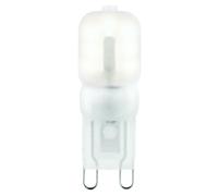 Loops 2.5W LED G9 Light Bulb Frosted Cool White 4000K 200 Lumen Mini Small Indoor Lamp Loops White