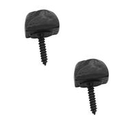 Loops 2 Pack 25X25mm Black Antique Door Studs For Elegant Home Decor - Door Handle