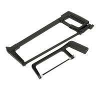 Loops 2 PACK - 300mm Engineers Hacksaw & 150mm Junior Hacksaw - Premium Die Cast Set Loops Multicolor