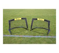 Loops 2 Pack - 4 X 3 Feet Fold Away Football Training Goal - Portable Side Game Net