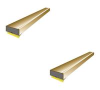 Loops 2 Pack - 5 Pack Setintumescent Fire Safety Adhesive Door Seal 1050 X 15 X 4mm Brown
