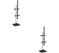 Loops 2 Pack Contemporary Black Led Table Lamp - Modern Design For Stylish Indoor Spaces