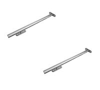 Loops 2 Pack Durable 260mm Casement Stay In Satin Stainless Steel For Windows - Window Peg Bar