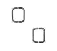 Loops 2 Pack Durable Stainless Steel 22mm D Shape Pull Handle For Easy Installation - Door Handle