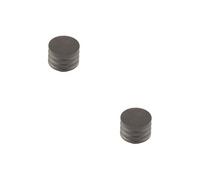 Loops 2 Pack Elegant 30mm Dark Bronze Cupboard Knob For Stylish Interiors - Kitchen Cabinet Knob