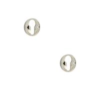 Loops 2 Pack Elegant 40mm Euro Profile Escutcheon In Polished Nickel For Luxurious Homes - Solid Brass Key Hole Cover