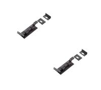 Loops 2 Pack High-Quality 102mm Black Necked Bolts For Enhanced Security - Door Bolt Lock