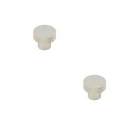 Loops 2 Pack Modern 30mm Polished Nickel Cupboard Knob For Stylish Home Decor - Kitchen Cabinet Knob