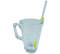 Loops 2 Pack One Way Drinking Straw - 10 & 7 Inch Straw Included - One Way Valve Loops Multicolor