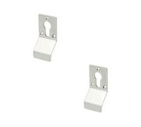 Loops 2 Pack Polished Stainless Steel Cylinder Pill Euro Profile For Enhanced Security - Door Lock Finger Pull