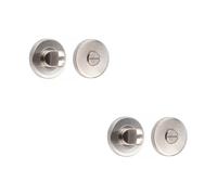 Loops 2 Pack Premium Stainless Steel Turn & Release Locks For Enhanced Door Security - Door Handle