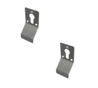 Loops 2 Pack Satin Stainless Steel Cylinder Pull For Euro Profile Cylinder - Durable And Stylish - Door Lock Finger Pull